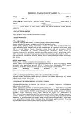 Pirkimo-pardavimo sutartis, sutarties šalys, jų pareigos, atsakomybė bei kitos sąlygos 3 puslapis