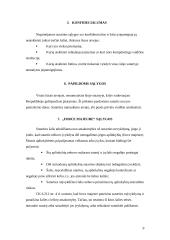 Pirkimo-pardavimo sutartis, sutarties šalys, jų pareigos, atsakomybė bei kitos sąlygos 8 puslapis