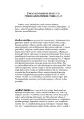 Psichologinės raidos teorija pagal Z. Freudą 8 puslapis