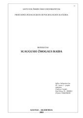 Suaugusio žmogaus raida 12 puslapis