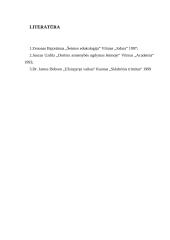Tėvų reikšmė ir teisės, formuojant vaiko vertybines nuostatas ir gyvenimo būdą 9 puslapis