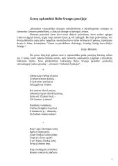 Garsų sąskambiai Balio Sruogos poezijoje