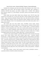 J. Avyžius "Kaimas kryžkelėje"