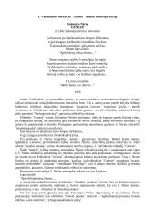 J. Vaičiūnaitė "Genezė"