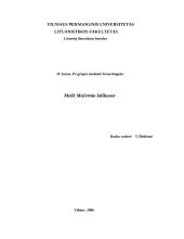 Meilė Mačernio laiškuose