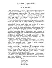V. Kukulas "Vėjo birbynė"