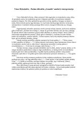 V. Mykolaitis–Putinas "Gruodis"