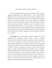 Moters likimas ir paveikslas  Žemaitės „Marčioje“