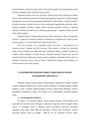 Kaimo turizmo plėtros galimybės Pajūrio regioniniame parke 8 puslapis