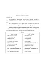 Business plan: cleaning services "Spotless" 11 puslapis