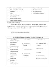 Business plan: cleaning services "Spotless" 12 puslapis