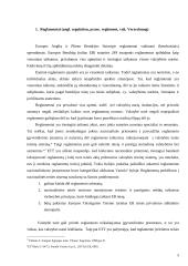 Europos Sąjungos (ES) antrinės teisės aktai ir jų apibūdinimas sutartyje dėl konstitucijos Europai projekte 5 puslapis