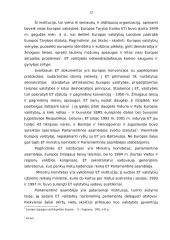 Europos Sąjungos institucijos ir jų aprašymai 12 puslapis