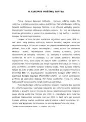 Europos Sąjungos institucijos ir jų aprašymai 5 puslapis