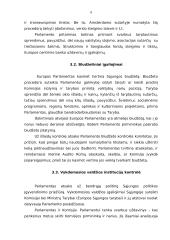 Europos Sąjungos institucijos ir jų aprašymai 9 puslapis