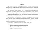 Įmonės finansinės apskaitos politikos turinys 3 puslapis