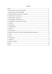 Įmonės vietos analizė ir jos įvertinimas: UAB "Interadis" 2 puslapis