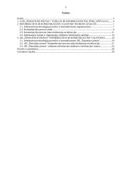 Informacijos ir komunikacijos valdymo analizė: UAB "Žemaitijos pienas" 3 puslapis
