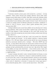 Inovacijų valdymas tarptautinėje rinkoje 6 puslapis