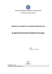 Kabančio konvejerio pavara