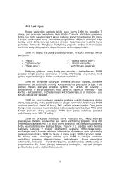 Lietuvos, Latvijos ir Estijos vertybinių popierių biržų palyginamoji analizė 9 puslapis