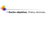 Naujo produkto įvedimo į rinką rėmimas įmonės pavyzdžiu 4 puslapis