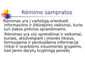 Naujo produkto įvedimo į rinką rėmimas įmonės pavyzdžiu 5 puslapis