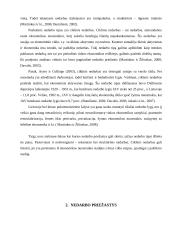 Nedarbas: priežastys ir raida Lietuvoje 11 puslapis