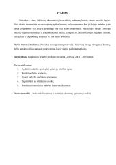 Nedarbas: priežastys ir raida Lietuvoje 4 puslapis