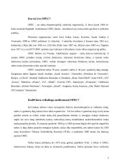OPEC svarba naftos rinkoje 2 puslapis