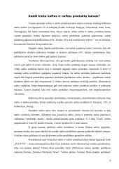 OPEC svarba naftos rinkoje 4 puslapis