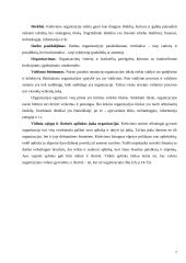 Organizacijos vidinė ir išorinė aplinka 7 puslapis