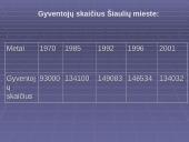 Šiaulių miesto gyventojų skaičiaus dinamika 4 puslapis