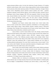 Tarptautinis euro vaidmuo šalių ekonomikose 11 puslapis