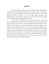 Tarptautinis euro vaidmuo šalių ekonomikose 3 puslapis