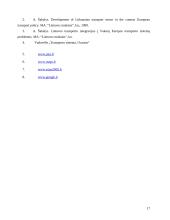 Transporto problemos Lietuvoje 17 puslapis