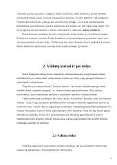 Valiutų kursus veikiantys veiksniai ir tarptautinės politikos valiutos kursų atžvilgiu koordinavimas 5 puslapis