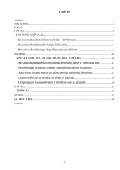Valstybinis socialinis draudimas ir jo biudžetas