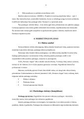 Verslo  planas: kelionių organizatorius UAB "Nemuno vingiai" 6 puslapis