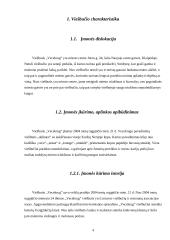 Verslo aplinkos analizė: viešbutis "Vecekrug" 4 puslapis