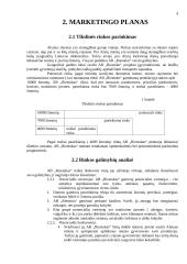 Verslo planas: duonos gaminiai AB "Riestukas" 4 puslapis