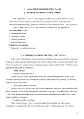 Verslo planas: siuvimo ateljė jūrinių keltų darbuotojams  UAB "Jūros dvelksmas" 12 puslapis