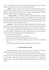 Verslo planas: siuvimo ateljė jūrinių keltų darbuotojams  UAB "Jūros dvelksmas" 6 puslapis