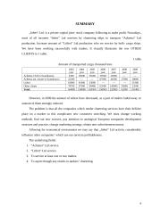 Verslo planas: transportavimas laivais UAB "Infert" 4 puslapis