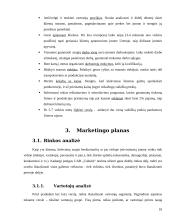 Verslo planas: vaikiškų prekių parduotuvė UAB "Coliukė" 10 puslapis