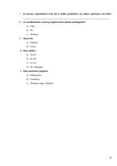 Vestuvių organizavimo paslaugų Lietuvoje įvertinimas 18 puslapis