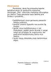 Pagrindinė praktika. Įskaitinis renginys: "Beždžioniukų diskoteka" 7 puslapis