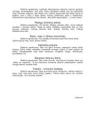 Pagrindinė praktika. Įskaitinis renginys: "Beždžioniukų diskoteka" 8 puslapis