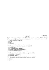 Pagrindinė praktika. Įskaitinis renginys: "Beždžioniukų diskoteka" 10 puslapis