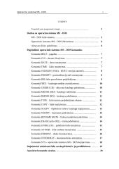 Operacinė sistema - DOS (komandos, failų vardų plėtiniai ir jų paaiškinimas) 2 puslapis